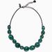 Kate Spade Jewelry | Kate Spade ‘Absolute Sparkle” Statement Necklace Green | Color: Black/Green | Size: Os