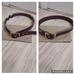 Burberry Accessories | Burberry Skinny Check Belt | Color: Brown/Red | Size: Os