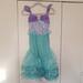 Disney Costumes | Disney Store Little Mermaid Dress 7/8 | Color: Blue/Purple | Size: 7/8