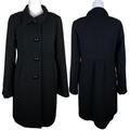 J. Crew Jackets & Coats | J Crew Thinsulate Wool Peacoat Trench Coat Jacket Women's Size 4 | Color: Black | Size: 4