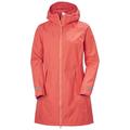 Helly Hansen Women's Lisburn Raincoat, Hot Coral, L