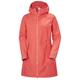 Helly Hansen Women's Lisburn Raincoat, Hot Coral, L