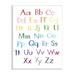 Stupell Industries Capital & Lowercase Alphabet Letters Rainbow ABC Stretched Canvas Wall Art By Jennifer Mccully Canvas, | Wayfair af-869_wd_13x19