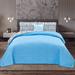 World Menagerie Durlston Microfiber Reversible 4 Piece Quilt Set Polyester/Polyfill/Microfiber in Blue | Wayfair 0AE4B85D377341B597CA267C0E649B7E