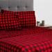 Safdie & Co. Inc. Super Plaid Sheet set Microfiber/Polyester | Wayfair 38378.4D.04