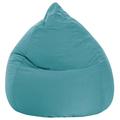 Trule Standard Classic Bean Bag Polyester/Scratch/Tear Resistant/Microfiber/Microsuede in Green/Blue | 43 H x 27 W x 27 D in | Wayfair