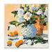 Stupell Industries 34_Contemporary s & Spring Florals Table Still Life Stretched Canvas Wall Art By Jane Slivka Canvas, in Orange | Wayfair