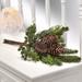 20" Natural Touch Pine/Spruce W/Pinecones Bundle - Green Brown