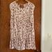 Free People Dresses | Free People Leopard Print Sleeveless Dress Nwot | Color: Cream/Tan | Size: L