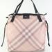 Burberry Bags | Burberry Pink Nova Check Shopper Tote Bag 928bur79 | Color: Pink | Size: 17"L X 7.5"W X 16.5"H