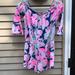 Lilly Pulitzer Dresses | Girls Lilly Pulitzer Romper Off The Shoulder Size Xl Green And Pink | Color: Green/Pink | Size: Xlg