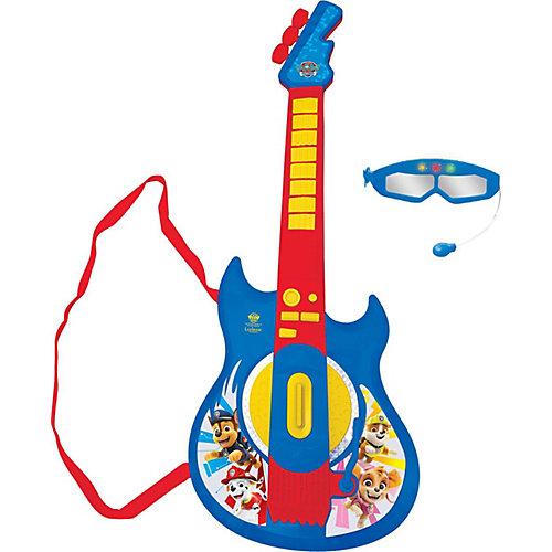 PAW Patrol E-Gitarre mit Lichteffekten und Mikrofon (Headset) blau/rot