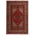 SAHARNA BIDJAR - Tapis oriental en laine rouge graphique 80x150