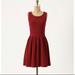 Anthropologie Dresses | Anthropologie Ganni Noon & Night Dress Sleeveless | Color: Red | Size: M