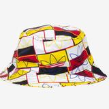 Adidas Accessories | Adidas Originals Aop Logo Play Bucket Hat | Color: Red/White | Size: Os
