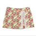Lilly Pulitzer Shorts | Lilly Pulitzer Pink Green Yellow Floral Print Tawney Style Skort | Color: Green/Pink | Size: 6