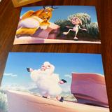 Disney Office | Disney Pixar's Boundin' Postcards | Color: Blue/Tan | Size: Os