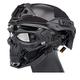 Koyheng Tactical Multifunctional Fast Helmet with Skull Face Mask FOR Halloween Decoration for Airsoft Paintball