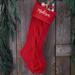 Personalization Mall Cozy Cable Personalized Stocking in Red | 21 H x 7.75 W in | Wayfair 21010-R