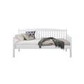 Wildon Home® Mylie Twin Solid Wood Daybed Upholstered in Gray | 37 H x 42 W x 80 D in | Wayfair 8F2582425BA642ECB0E1D32D586B421C