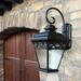 Canora Grey Boganville 1 Light Exterior Light In Oil Rubbed Bronze Metal in Brown | 26 H x 17 W x 13 D in | Wayfair