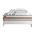 Pack matelas sommier kit 180x200 oreiller couette