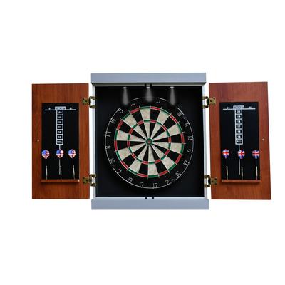 Hathaway Geneva Dartboard and Cabinet Set