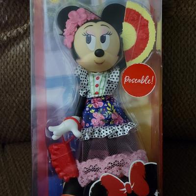 Disney Toys | Minnie Mouse Trendy Traveler | Color: Gray | Size: Osbb