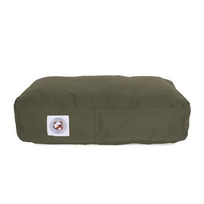 Carolina Pet Company Brutus Tough Chew Resistant Pet Napper, 24" L X 18" W X 5" H, Olive