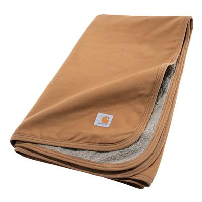 Carhartt Firm Duck Sherpa-Lined Throw for Dogs, 59.5" L X 45.5" W