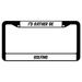 SignMission I'd Rather Be Golfing Plate Frame Plastic in Black | 12 H x 6 W x 0.1 D in | Wayfair D-LPF-07-102