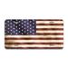 SignMission Vintage Flag In The Wind Aluminum Plate Frame Aluminum in Blue/Gray/Red | 12 H x 6 W x 0.1 D in | Wayfair A-LP-03-623