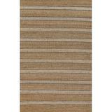 Blue 120 x 96 x 0.1 in Area Rug - Erin Gates By Momeni Chestnut Stripe Hand Woven Wool Area Rug Jute & Sisal | 120 H x 96 W x 0.1 D in | Wayfair