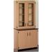 Stevens ID Systems Science 6 Compartment Accent Cabinet w/ Doors Wood in Brown | 84 H x 36 W x 23 D in | Wayfair 84204 K84 21-055-28