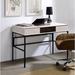 Latitude Run® Desk w/ Built in Outlets Wood/Metal in Black | 31 H x 44 W x 22 D in | Wayfair DB1D19F4964842EDB44559C0093C68BE