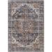 Black 24 x 0.04 in Area Rug - Langley Street® Glendale Heights Oriental Navy/Brown/Cream Area Rug Polyester | 24 W x 0.04 D in | Wayfair