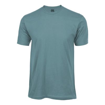 Tultex T202 Fine Jersey T-Shirt in Slate size XL | Cotton 202