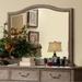 Belgrade I Transitional Style Mirror , Rustic Natural Tone - 38 H x 48 W x 2.5 L Inches