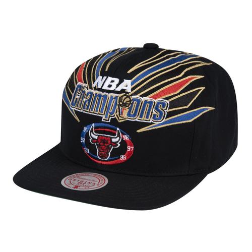 Chicago Bulls Mitchell & Ness Hardwood Classics 97 Champions Stretch Fit Snapback Cap