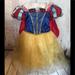 Disney Costumes | Disney Store Princess Snow White Halloween Costume Dress Girl Size 2. | Color: White | Size: 2