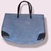 Urban Outfitters Bags | Dusty Blue Oversized Tote Beach Bag Weeekend Overnight Underway Bag | Color: Black/Blue | Size: Os