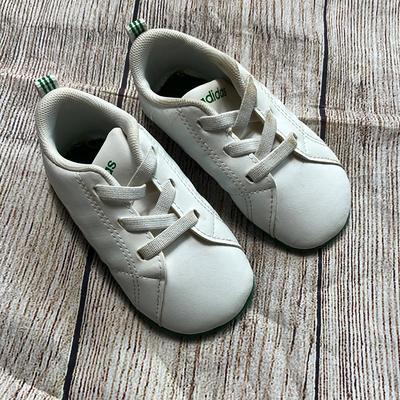 Adidas Shoes | Adidas | Like-New Soft Shoe Walker Baby Size 3 | Color: Green/White | Size: 3bb