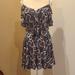 American Eagle Outfitters Dresses | American Eagle Paisley Off Shoulder Dress | Color: Blue/White | Size: M