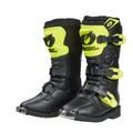 O'NEAL | Motocross-Stiefel | Kinder | Enduro Motorrad | Komfortables Air-Mesh, vier Verschlussschnallen, hochwertiges Synthetik-Material | Boots Rider Pro Youth | Schwarz Neon-Gelb | Größe 12/31