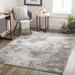 Adalan 9'2" x 12' Modern Contemporary Bohemian Abstract Natural Gray/Dark Gray/Neutral/Nutmeg/Smoke/Ivory/Charcoal/Medium Gray/Tan/Light Gray Area Rug - Hauteloom