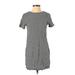 H&M Casual Dress - Shift: White Dresses - Women's Size 2