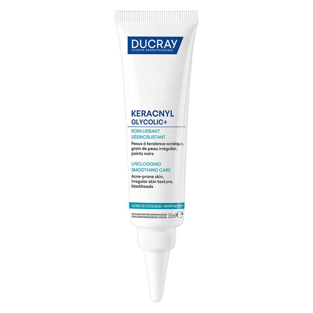 Ducray Keracnyl Glycolic+ trattamento purificante levigante 30 ml - Ri