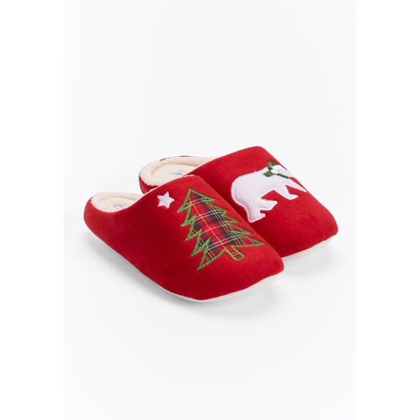 plus-size-womens-the-jaelyn-slipper-by-comfortview-in-plaid-tree--size-m-w-/
