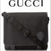 Gucci Bags | Gucci Crest Motif Logo Canvas Messenger Crossbody Bag New Made In Italy | Color: Black | Size: Medium/Large