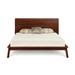 Copeland Furniture Catalina Solid Wood Platform Bed Wood in Brown/Red | 40 H x 82.5 W x 87 D in | Wayfair 1-CAL-31-33